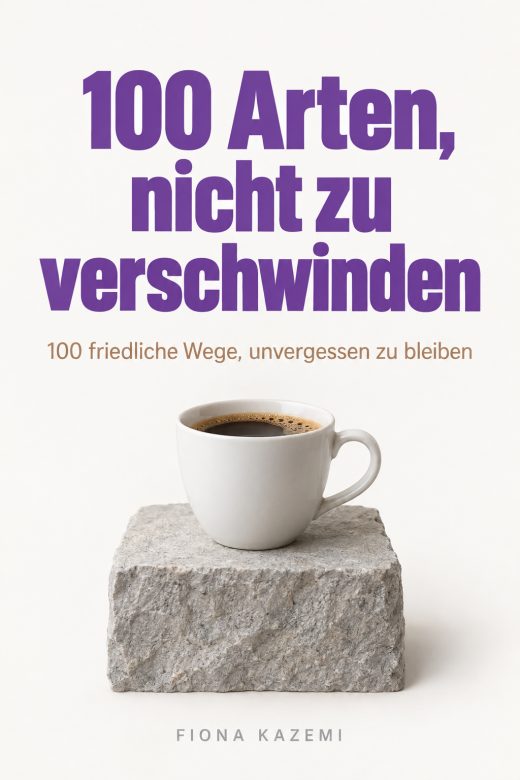 100 Arten, nicht zu verschwinden