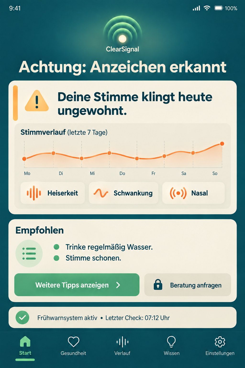 Screenshot 2 von ClearSignal