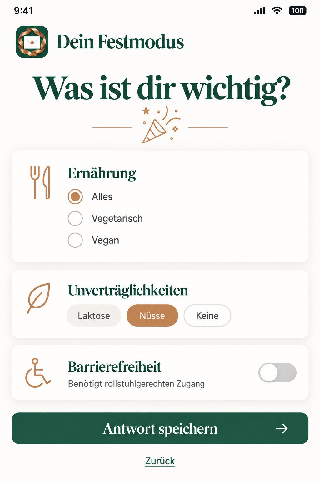 Screenshot 2 von Festmodus