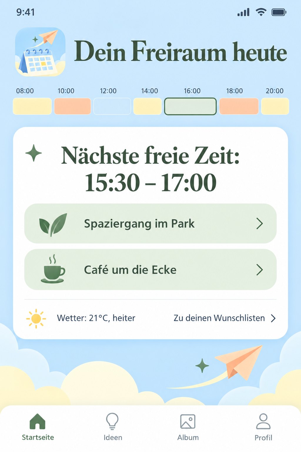 Screenshot 1 von Freiraum