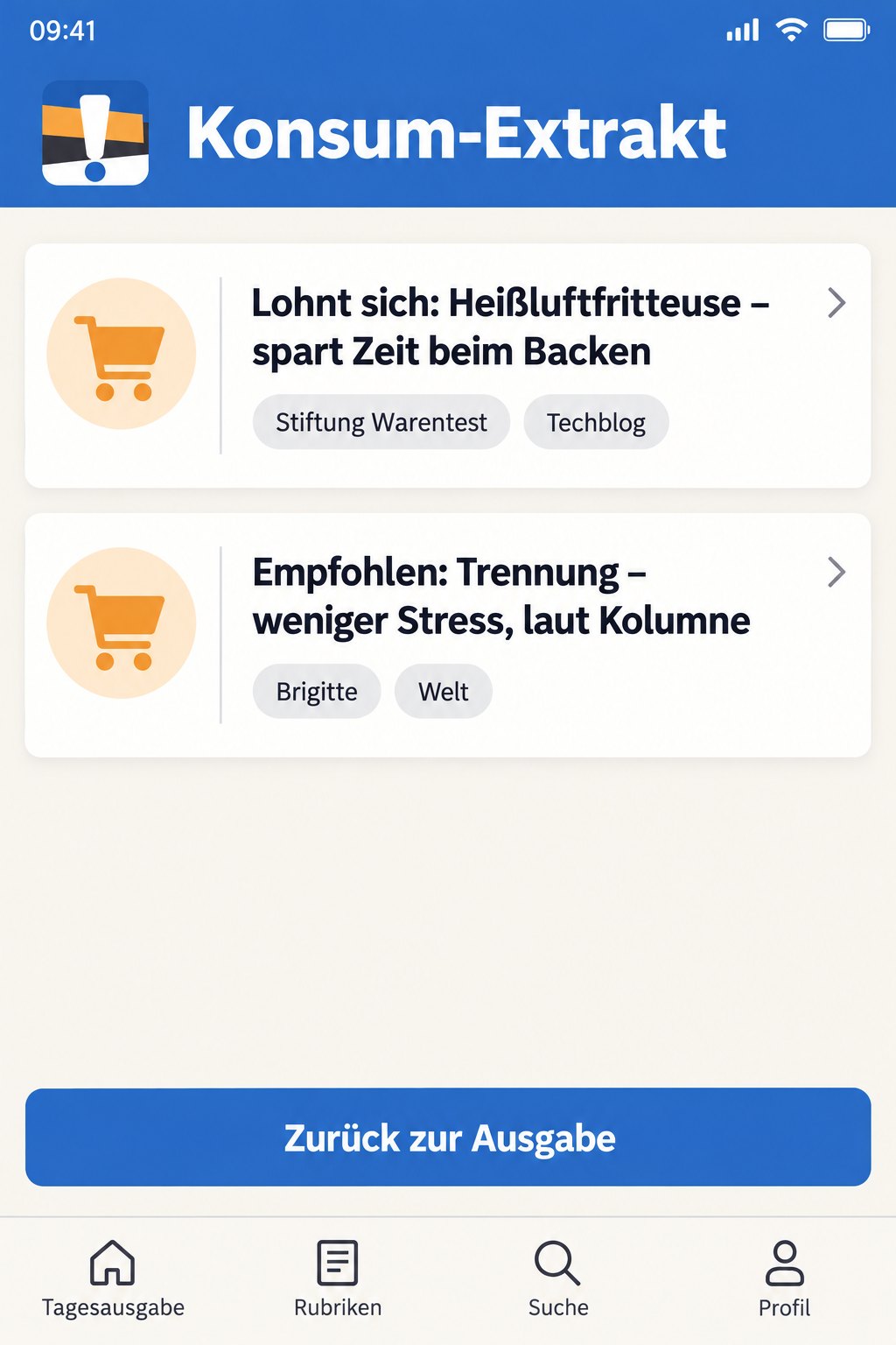 Screenshot 2 von Kurzum