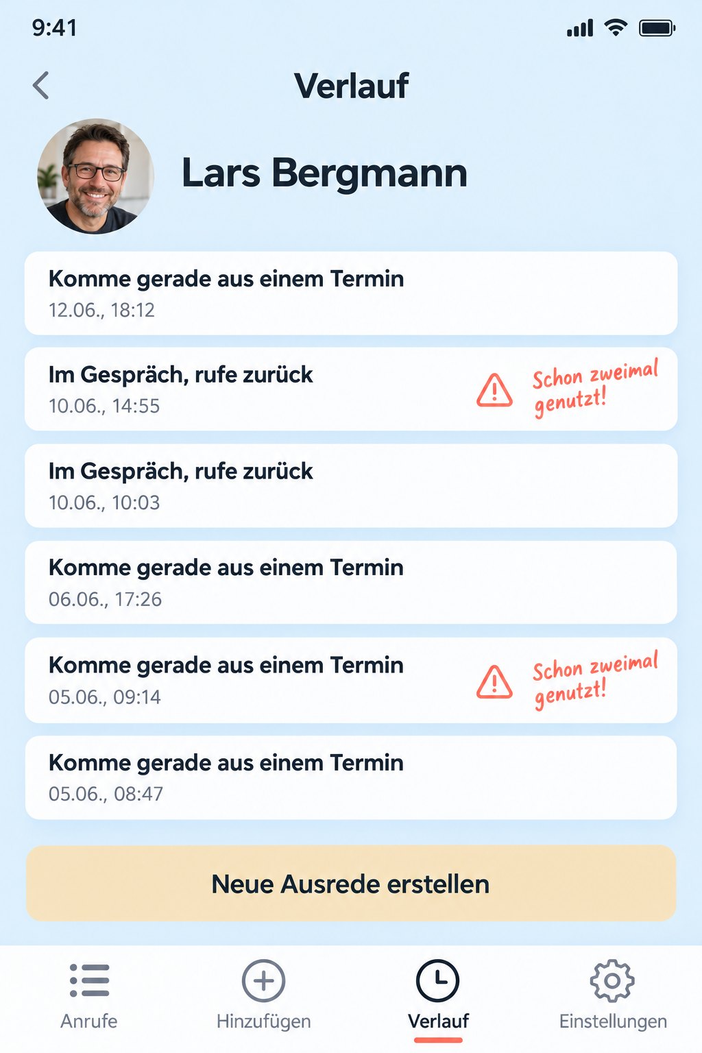 Screenshot 3 von Rückruf Später